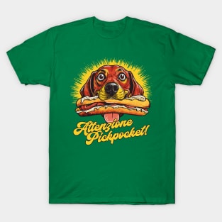 Attenzione Pickpocket! Hotdog Doggo T-Shirt